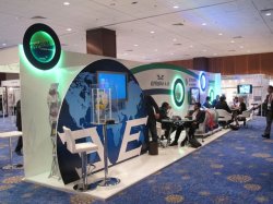 Erisim Makina's prize-winning exhibition stand.